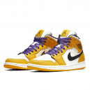 Jordan 1 Mid SE Lakers 852542-700