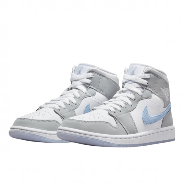Jordan 1 Mid Wolf Grey Aluminum BQ6472-105