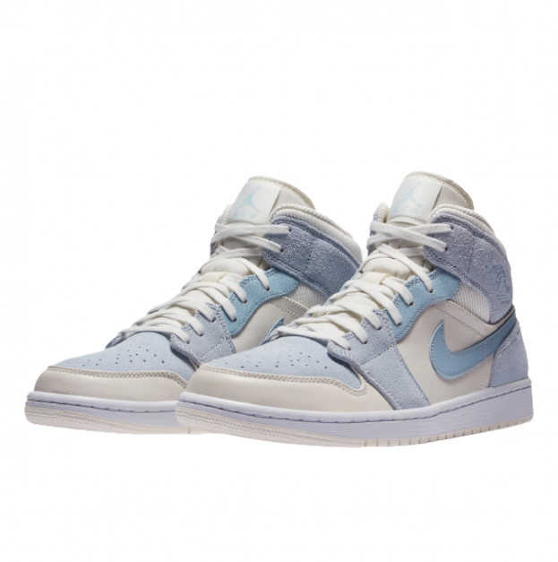 Jordan 1 Mid Mixed Textures Blue DA4666-100