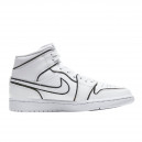 Jordan 1 Mid Iridescent Reflective White CK6587-100