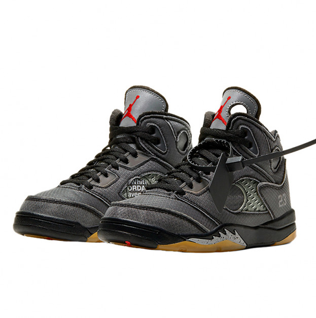 Jordan 5 Retro Off-White Black CV4827-001