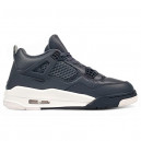 Jordan 4 Grey Black White Winter С МЕХОМ
