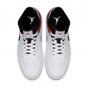 Jordan 1 Mid White Black Gym Red 554724-116