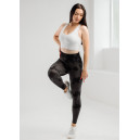 Легінси Коричнево-Чорні з Push-Up Ефектом