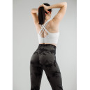 Легінси Коричнево-Чорні з Push-Up Ефектом