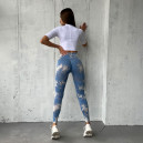 Легінси Небесно Голубі з Push-Up Ефектом