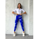 Легінси Сині з Push-Up Ефектом