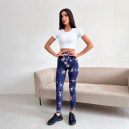 Легінси Темно Сині з Push-Up Ефектом