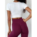 Легінси Бордові з Push-Up Ефектом