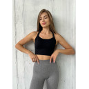 Легінси Сірі з Push-Up Ефектом