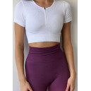 Легінси Фіолетово-Червоні з Push-Up Ефектом