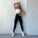 Легінси Чорні Yimria Unique з Push-Up Ефектом та Корсетом