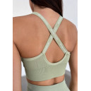 Топ Спортивний на Застібці Оливковий