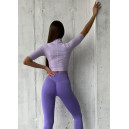 Кофта на Блискавці Фіолетова