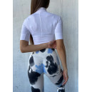 Кофта на Блискавці Біла