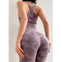 Топ Спортивний Рожево Сірий