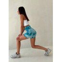 Спортивні Шорти Бірюзові з Push-Up Ефектом