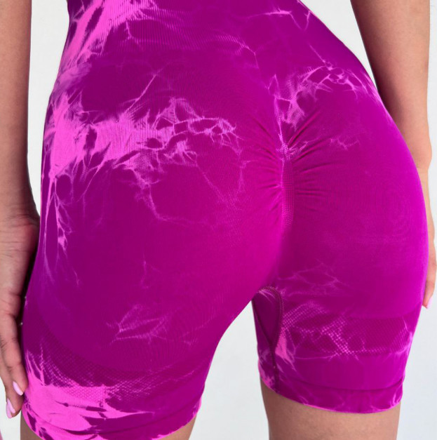 Спортивні Шорти Фіолетово Рожеві з Push-Up Ефектом