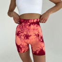 Спортивні Шорти Персиково-Бордові з Push-Up Ефектом