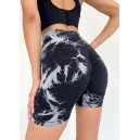 Спортивні Шорти Чорні з Push-Up Ефектом