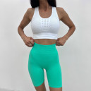 Спортивні Шорти Зелені з Push-Up Ефектом