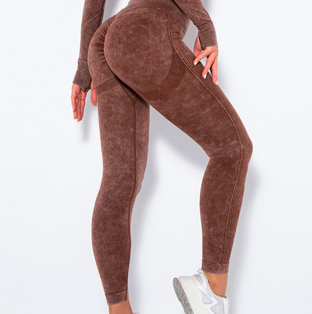 Легінси Коричневі з Push-Up Ефектом