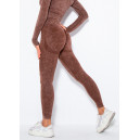 Легінси Коричневі з Push-Up Ефектом