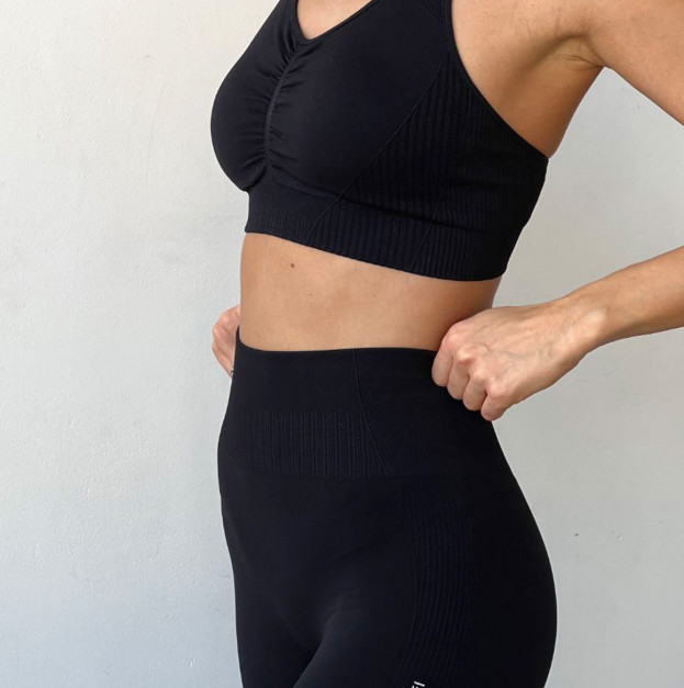 Топ Спортивний Чорний Naqiyayabei