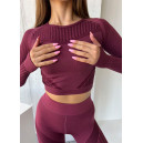 Рашгард Бордовий