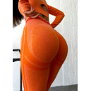 Легінси Помаранчеві з Push-Up Ефектом