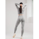 Легінси Сірі з Push-Up Ефектом