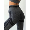 Легінси Темно Сірі з Push-Up Ефектом