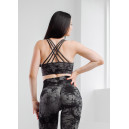 Топ Спортивний Сіро Чорний