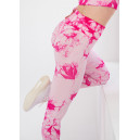 Легінси Біло Рожеві з Push-Up Ефектом