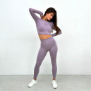 Легінси Фіолетові з Push-Up Ефектом