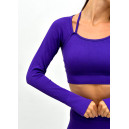 Рашгард Фіолетовий в Рубчик