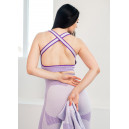 Топ Спортивний Фіолетовий з Візерунком