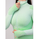 Рашгард на Блискавці Салатовий з Візерунком