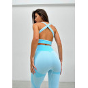 Легінси Голубі з Візерунком