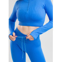 Рашгард з Блискавкою Синій в Рубчик