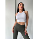 Легінси Хакі в Рубчик з Push-Up Ефектом