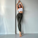 Легінси Хакі в Рубчик з Push-Up Ефектом