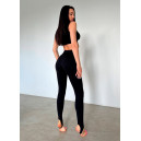 Легінси Чорні зі Штрипками