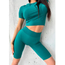 Велосипедки Темно Бірюзові