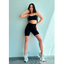 Велосипедки Чорні в Рубчик