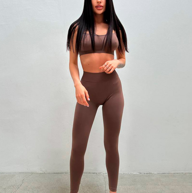 Топ Спортивний Шоколадний