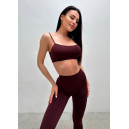 Топ Спортивний Темно Бордовий