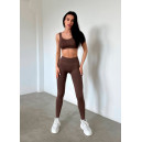 Топ Спортивний Коричневий