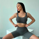 Топ Спортивний Сірий