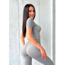 Кроп Топ Сірий